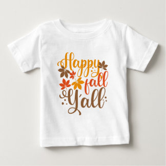 Lycklig Fall till Y'all T Shirt