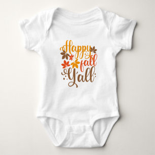 Lycklig Fall till Y'all T Shirt