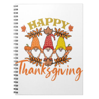 Lycklig Fall Y "All for Thanksgiving lustigt Lyckl Anteckningsbok