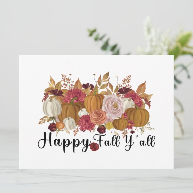 Lycklig Fall Y'all (Stående Fram)