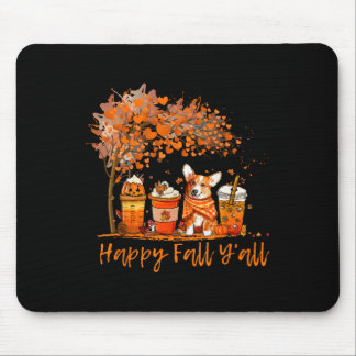 Lycklig Fall Y'all Autumn Corgi Halloween Pumpkin Musmatta