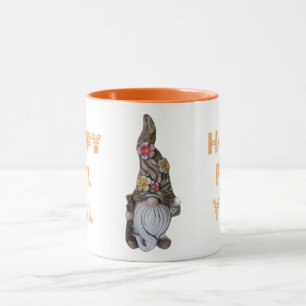 Lycklig Fall y'all gnome-kaffe mugg