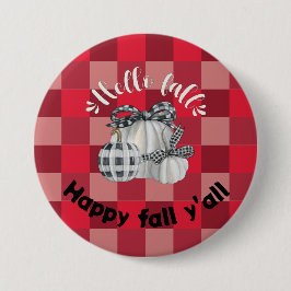 Lycklig Fall Y'all Knapp