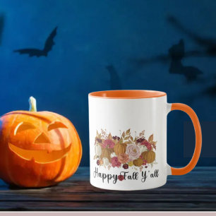 Lycklig Fall Y'all Mugg