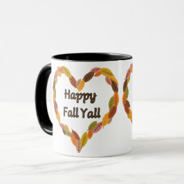 Lycklig Fall Y'all: Mysigt höstpumpa och Löv Mugg