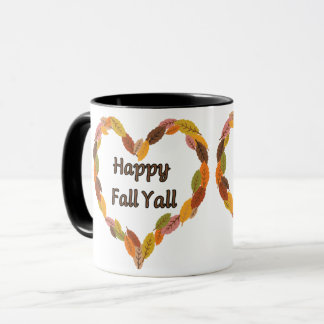 Lycklig Fall Y'all: Mysigt höstpumpa och Löv Mugg