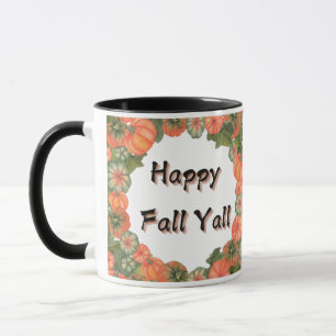 Lycklig Fall Y'all: Mysigt höstpumpa och Löv Mugg