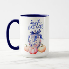 Lycklig Fall Y'all Pumpkin | Chinoiserie Ginger Bu Mugg