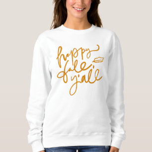Lycklig Fall Y'all T Shirt