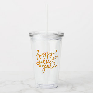 Lycklig Fall Y'all Take Away Mugg