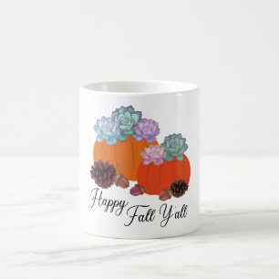 Lycklig fallpumpa kaffemugg