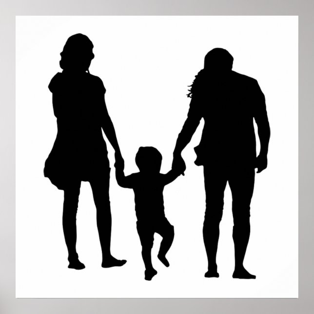 LYCKLIG FAMILY POSTER (Framsidan)