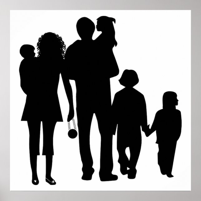 LYCKLIG FAMILY POSTER (Framsidan)