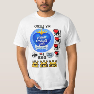 Lycklig Far dag, bästa pappa någonsin T Shirt