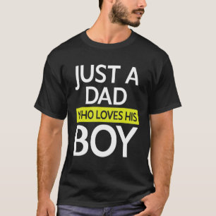 Lycklig Far-dagen pappa bara en Pappa som Kärlek H T Shirt
