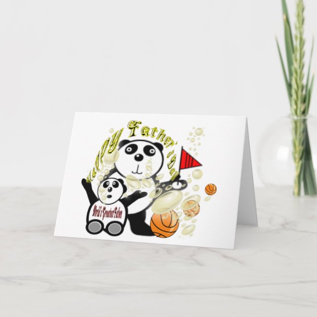 Lycklig Far:s världsdag Underbarare Far Kort (Framsida)