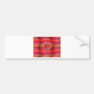 Lycklig Färg God jul Gott nytt år Bildekal