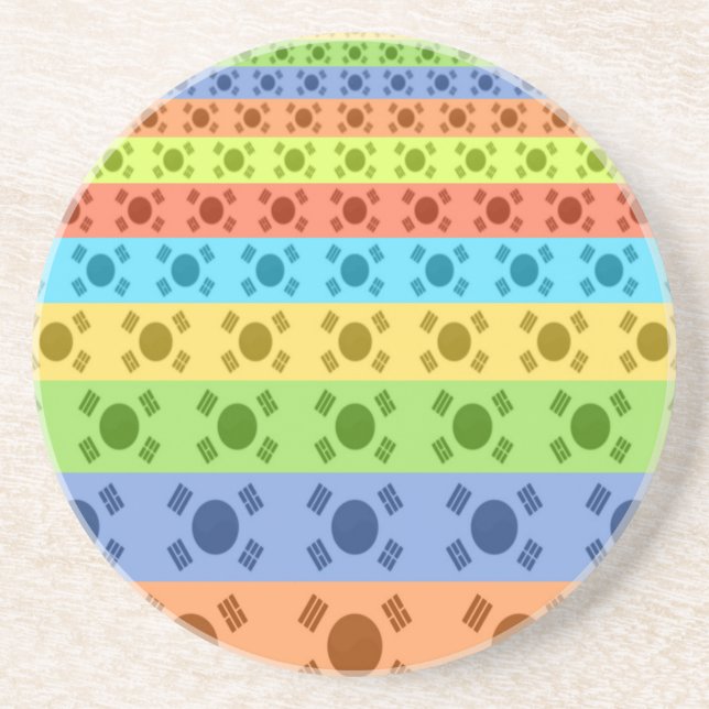 Lycklig Färg Underlägg (Framsidan)