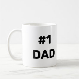 Lycklig Fars dag #1 Pappa Kaffemugg