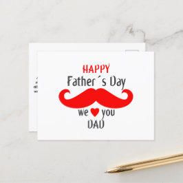 lycklig fars dag 2024, vi kärlek er pappa vykort
