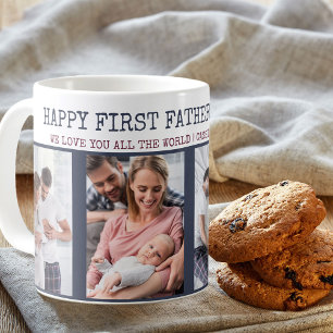 Lycklig Fars dag 4, första fotoPersonligen Kaffemugg
