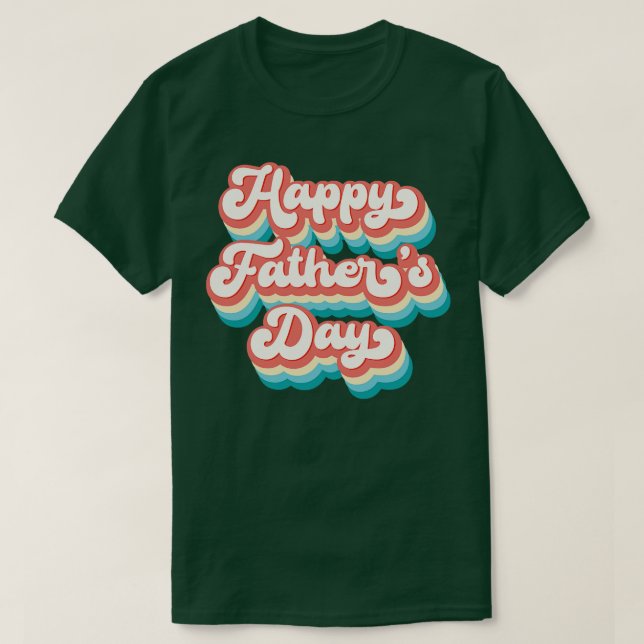 Lycklig fars dag (5) t shirt (Design framsida)