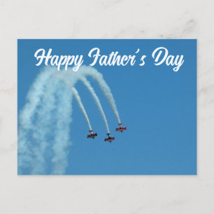 Lycklig Fars dag - Airshow Vykort