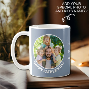Lycklig Fars dag Anpassningsbar Photo Kaffemugg