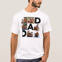 Lycklig Fars dag Anpassningsbar Photo T Shirt