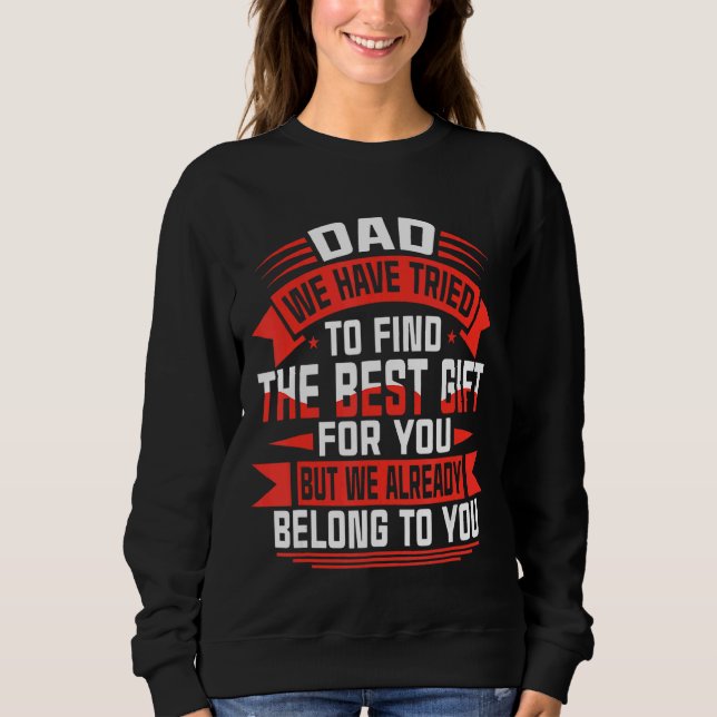 Lycklig Fars dag är bäst för Pappa från dotterson T Shirt (Framsida)