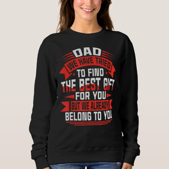 Lycklig Fars dag är bäst för Pappa från dotterson T Shirt (Framsida)
