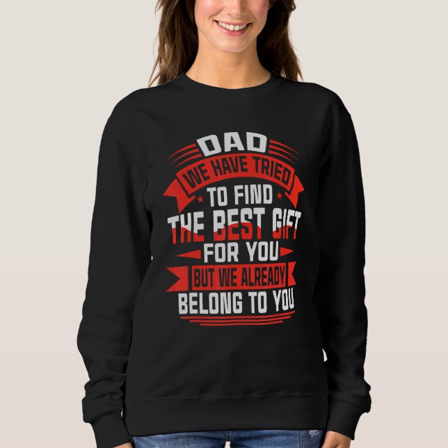 Lycklig Fars dag är bäst för Pappa från dotterson T Shirt (Framsida)