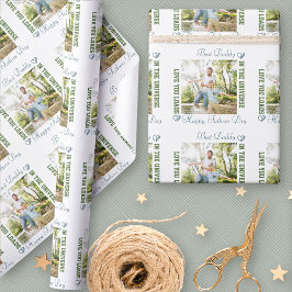 Lycklig Fars dag Bästa Pappa i Universe Foto Presentpapper