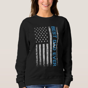 Lycklig Fars dag, bästa Pappa någonsin med USA T Shirt