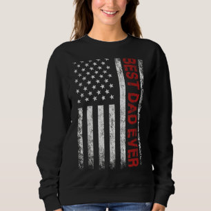 Lycklig Fars dag, bästa Pappa någonsin med USA T Shirt