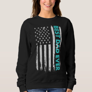Lycklig Fars dag, bästa Pappa någonsin med USA T Shirt