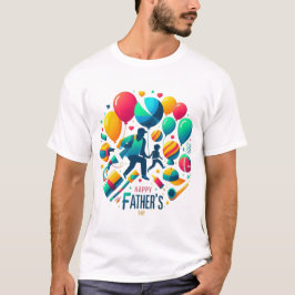 Lycklig Fars dag Blegon Firande T Shirt