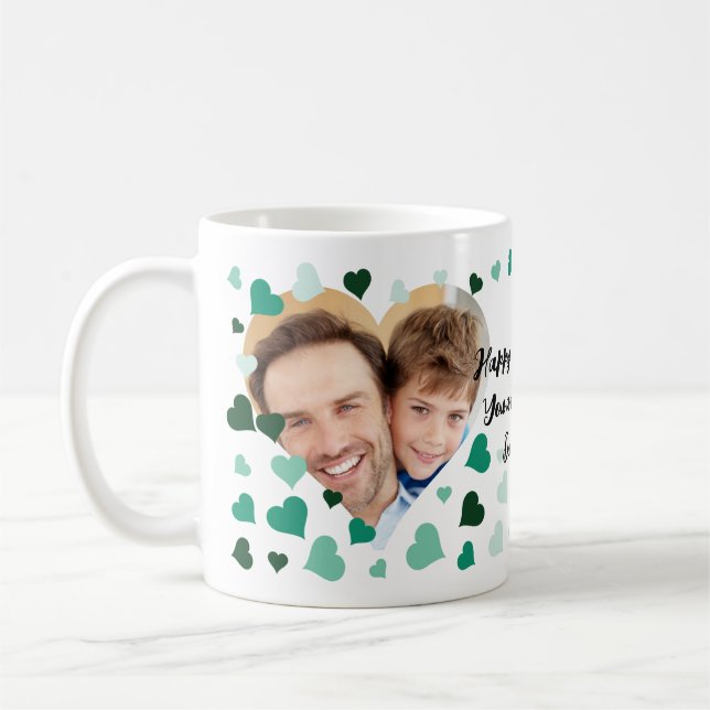 Lycklig Fars dag. Du är Coolest Pappa. Kaffemugg (Vänster)