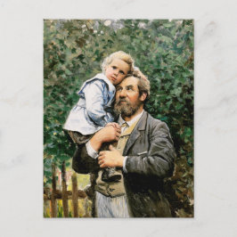 Lycklig Fars dag. Fin konst Vykort