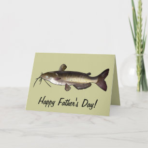 Lycklig Fars dag: Fisk Kort