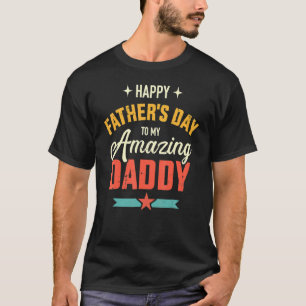 Lycklig Fars dag för min Fantastisk pappa från son T Shirt