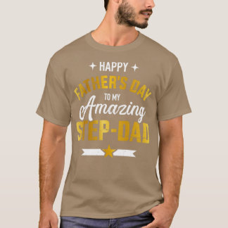 Lycklig fars dag för min fantastisk stepdad från s t shirt