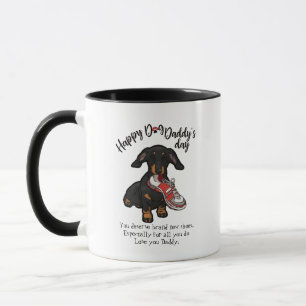 Lycklig fars dag från din taxhund mugg