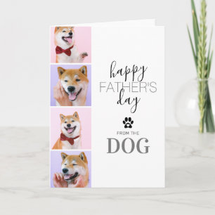 Lycklig Fars dag från Hund Kort