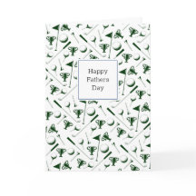 Lycklig Fars dag Golfing Add Eget Message Pappa