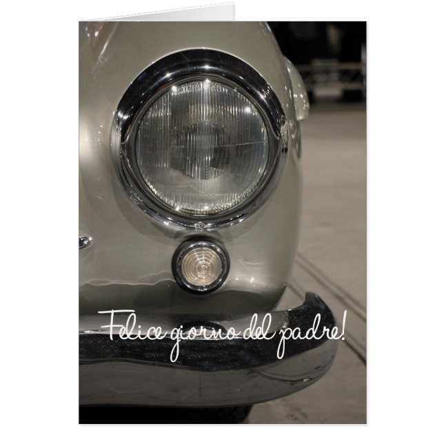 Lycklig Fars dag Hälsningskort (Framsidan)