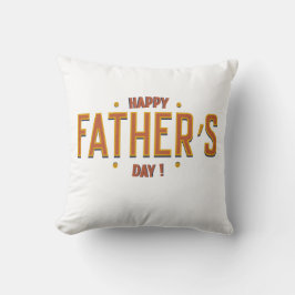 Lycklig Fars dag - Heartfilt Gift for the World" Kudde