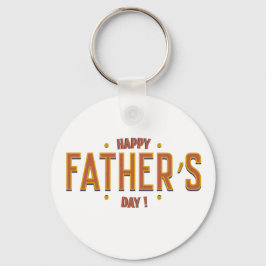 Lycklig Fars dag - Heartfilt Gift for the World" Nyckelring