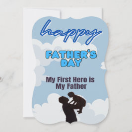 Lycklig Fars dag Inbjudningar