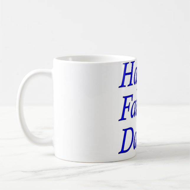 Lycklig Fars dag Kaffemugg (Vänster)